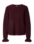 Pieces - Pcsally Ls Frill Cuff Knit Noos Bc - Džemprid - XL