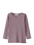 Name It - Nmfwossa Wo/Si Rib Ls Top - Pulloverid - 104
