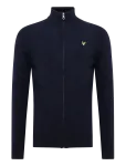 Lyle & Scott - Lambswool Blend Zip Through Cardigan - Kardiganid - XXL