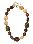 Bud To Rose - Molto Resin Necklace Mix Green - Statement kaelakeed - ONE SIZE