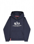 Alpha Industries - Basic Hoodie Bl - Kapuutsiga pusad - XXL