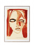 Paper Collective - Red Portrait - 30X40 Cm - Illustratsioonid - 30X40CM