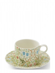 Morris & Co - William & Morris Teacup & Saucer &ndash; Blackthorn 0.28L - Teetassid - 28 CL