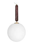 Globen Lighting - Pendant Torrano 30 Rosso Levanto - Rippvalgustid - H60