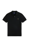 Polo Ralph Lauren - Custom Slim Plaid-Trim Mesh Polo Shirt - L&uuml;hikeste varrukatega - XXL