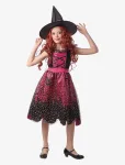 Joker - Costume Dress Pink Witch - Tegelaskujude kost&uuml;&uuml;mid - 134-140