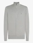Tommy Hilfiger - Pima Org Ctn Cashmere Zip Thru - Lukuga džemprid - M