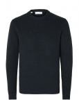 Selected - Slmdane Ls Knit Structure Crew Neck Noos - &Uuml;mara kaelusega - XXL
