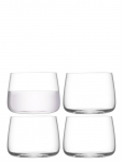 LSA International - Metropolitan Stemless Glass Set 4 - Joogiklaasid - 36 CL
