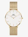 Daniel Wellington - Petite 32 Evergold G White - Analoogkellad - 32 mm
