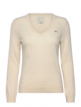 Gant - Extrafine Lambswool Blend V-Neck - Džemprid - M