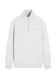 Tommy Jeans - Tjm Reg Fleece 1/4Zip Mock Ext - Poolpika lukuga džemprid - M