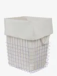Mette Ditmer - Store-It Basket With Canvas Bag - Pesukorvid - W32X L40X H50CM