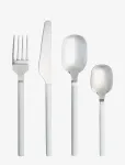 Aida - Confetti Cutlery 16 Pcs Mozzarella - S&ouml;&ouml;giriistade komplektid - ONE SIZE