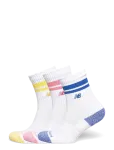 New Balance - Active Lifestyle Striped Crew Socks 3 Pack - Spordisokid - S