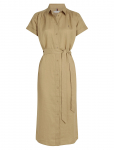 Tommy Hilfiger - Ess Linen S/S Midi Shirt Dress - P&otilde;lveni ja midi - 34