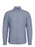 Lexington Clothing - Classic Hemp Striped Shirt - Linased s&auml;rgid - XL