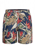 Superdry - Hawaiian Print 16 Swim Short - L&uuml;hikesed p&uuml;ksid - M