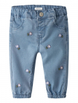 Name It - Nbfrose Mom R Emb Jeans 5321-Yb H - Klassikalised teksad - 62