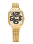 Komono - Kate Royale Cameo Gold Noir - Analoogkellad - ONE SIZE