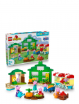 LEGO - Bedstefar Gris' Have Og Drivhus 10461 - Lego duplo - ONE SIZE