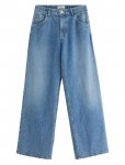 Lindex - Trousers Denim Vega Blue - Laiad teksad - 128