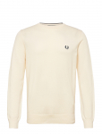 Fred Perry - Pique Stitch Jumper - &Uuml;mara kaelusega - XL