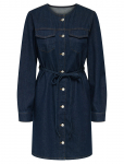 ONLY - Onlminnie No Collar Belt Denm Dress - L&uuml;hikesed kleidid - XS