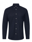 Lindbergh - Yarn Dyed Oxford Superflex Shirt L/S - Oxfordi s&auml;rgid - XXL