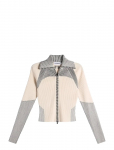 J. Lindeberg - Terri Contrast Rib Zip Sweater - Dressipluusid - L