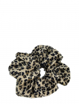 Pipol's Bazaar - Bonny Scrunchy Leo Beige - Juuksekummid - ONE SIZE