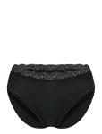 Schiesser - Black Lace Rio Briefs - Unique Cotton - Alusp&uuml;ksid - 44