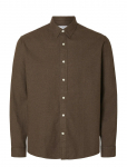 Selected - Slmregclaus Noah Brush Twist Sht Ls Noos - Vabaaja s&auml;rgid - XXL