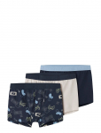 Name It - Nkmboxer 3P Navy Gamer Noos - Aluspesukomplektid - 158-164