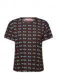 Hunk&oslash;n - Eyes T-Shirt - L&uuml;hikeste varrukatega - XS