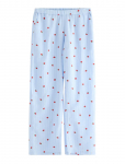 Lindex - Pyjama Trousers In Cotton - P&uuml;ksid - M