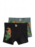 Lindex - 2-Pack Ninjago Boxer Shorts - Alusp&uuml;ksid - 110/116