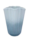 K&auml;hler - Hammersh&oslash;i Unfold Vase H20.5 Cm Blue - Muud vaasid - 20.5 CM