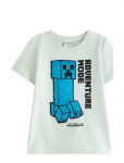 Lindex - Minecraft T-Shirt - L&uuml;hikeste varrukatega - 134/140