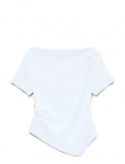 Vero Moda - Vmmille Ss Boatneck Short Top Jrs Noos - L&uuml;hikeste varrukatega - S