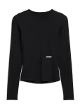 STRONGER - Soft Rib Long Sleeve - Spordi pikkade varrukatega topid - XS