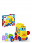 MEGA Bloks - Bloks First Builders Build & Count Bus Block Toy (45 Pieces) For Toddler - Ehitusklotsid - ONE SIZE