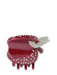 Maanesten - Abelta Hairclaw Cherry - Juukseklambrid - ONE SIZE