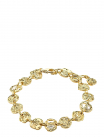 Pilgrim - Fire Bracelet Gold-Plated - K&auml;eketid - ONE SIZE