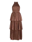 Vila - Vikimmie Halterneck Ankle Dress/Dc/Ka - Maksikleidid - 38