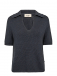 MOS MOSH - Mmarin Ss Collar Cotton Knit - Džemprid - L