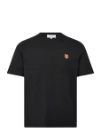 Maison Kitsune - Fox Head Regular Tee-Shirt - L&uuml;hikeste varrukatega - L