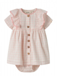 Lil'Atelier - Nbfhedda Ss Loose Body Dress Lil - L&uuml;hikeste varrukatega beebikleidid - 86