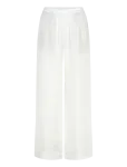 Ahlvar Gallery - Madoka Silk Twill Trousers - Lai jalg - XS Regular