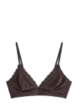Lindex - Soft Bra In Micro Material - Tugikaarteta rinnahoidjad - S